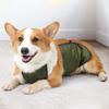Водонепроницаемая защитная накладка на живот для собаки, дышащий жилет для питомца для маленьких и средних собак