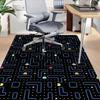 1pc Pacman Maze Adventure Carpet for Playroom Bedroom Living Room Sofa Home Decor,kids Game Area Rug Non-slip Floor Mat Y730140