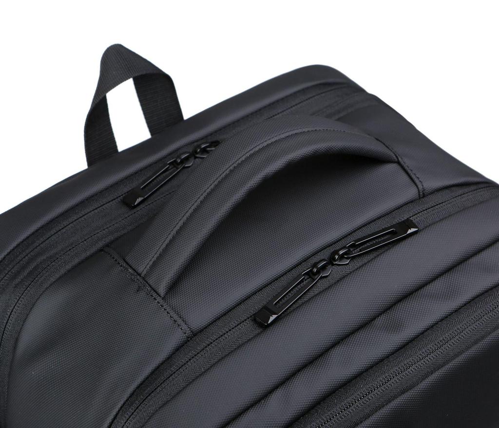 Расширяемый 17-дюймовый дорожный рюкзак: Большая вместимость, Модный, Многофункциональный для бизнеса, повседневной носки и походов