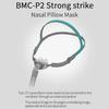 Назальная маска CPAP BMC-P2 с комплектом креплений на голову, размеры S, M, L, для лечения храпа и апноэ во сне, терапия, комфорт