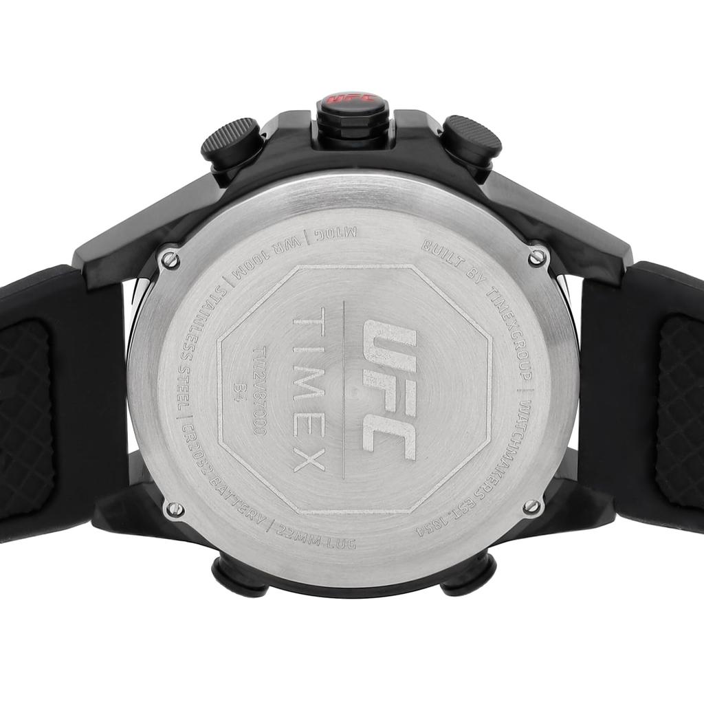 Часы UFC Kick Digital Quartz 10 ATM Waterproof Mineral Glass TW2V87000 Black [TIMEX] 51.5mm Mens [Товар]