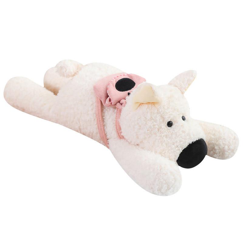Adorable Plush West Highland White Terrier Backpack Dog Toy 50cm Perfect For Kids And Gifts