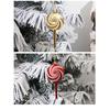 Set of 4 Colorful Acrylic Candy Christmas Lollipop Ornament Festive Decorations for Christmas Tree Party