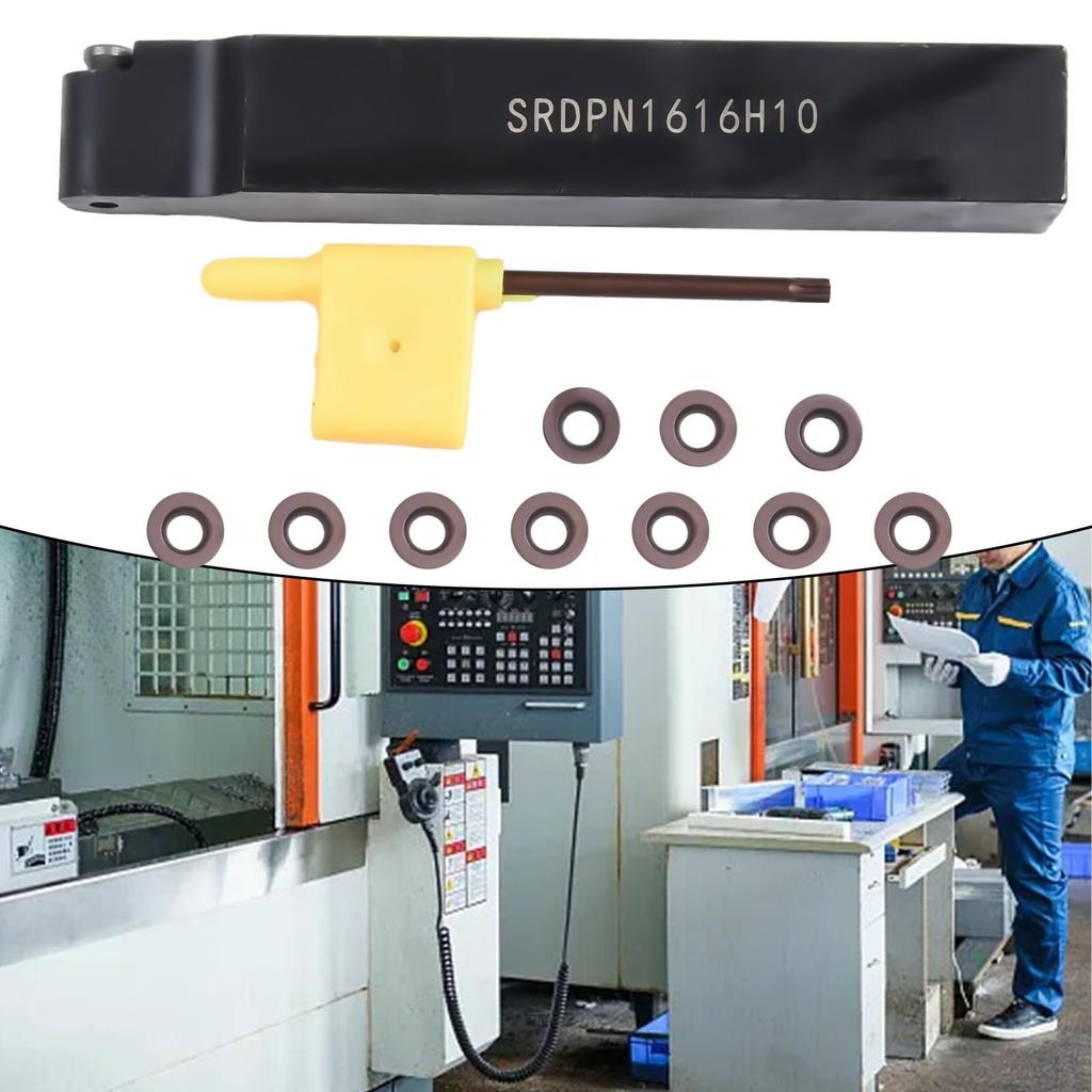 10 шт. RPMW10T3MO-VP15TF Токарная пластина SRDPN1616H10 Держатель токарного инструмента
