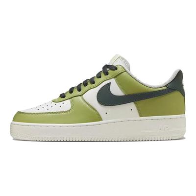Кроссовки Air Force 1 07 Green Apple Unisex белые HJ3484-331