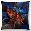 Новая живопись в абстрактном стиле Скульптура Таинственный узор Наволочка Подушка для дивана Чехол для подушки