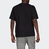adidas Футболка премиум-класса Originals с вышитым логотипом, топы унисекс, черная GN3394