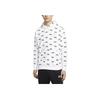 Nike Спортивная одежда Club Full-Print Letter Logo Hoodie Long Sleeve Sweatshirt Men Tops White DC8091-100