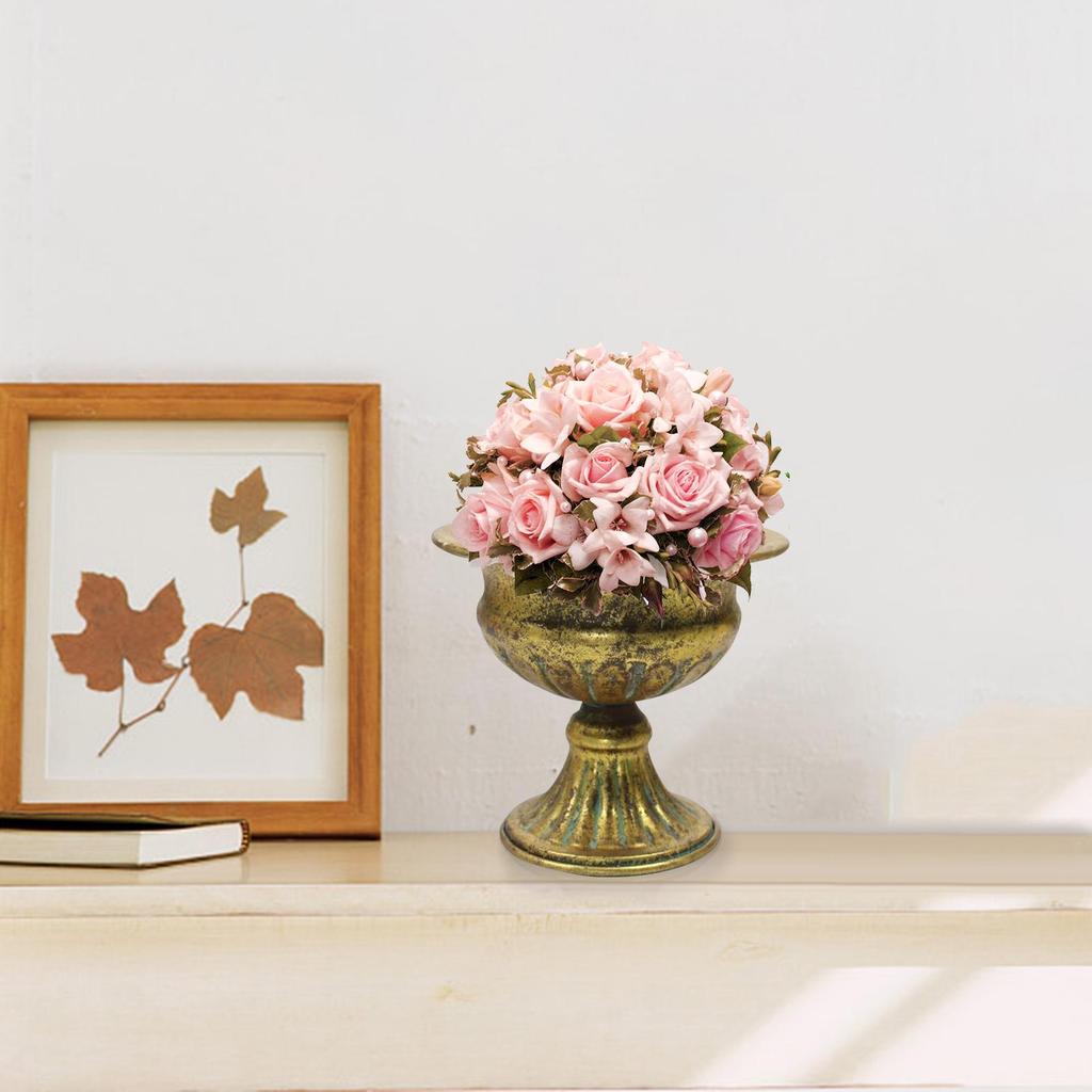 Цветочный горшок Контейнер для цветочной композиции Декоративная ваза Ваза для цветов для дома Комнатные растения Входная дверь Сухоцветы Улица