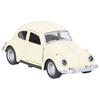 1:36 Diecast Metal Car Model Vintage Pull Back Car Toy Vehicle Collection for Kids Beige
