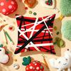 VVan HHalen Rock Pillow Case Plush Fabric Soft DoubleSided Printed Sofa Warm Winter Home Gift Cushion Cover
