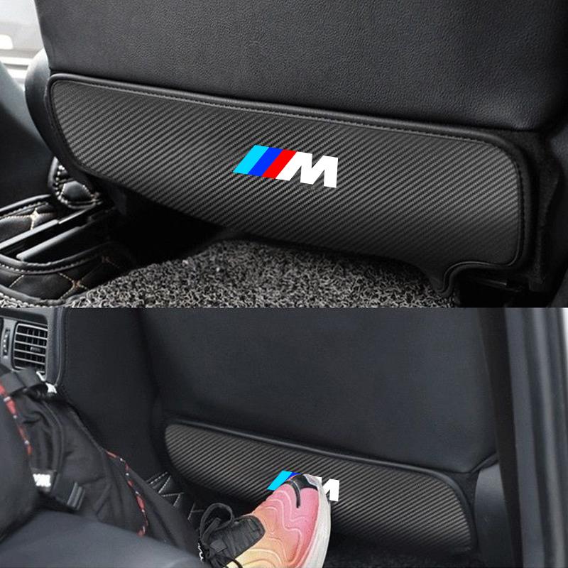 RLEB2 Car Seat Anti-Kick Pad Back Anti-Dirt For For BMW M F20 E36 E92 E87 E30 E46 E91 F31 X5 E53 E34 F11 E70 F25 E53 Auto Accessories