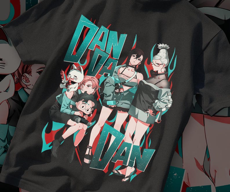 Dandadan Anime Unisex T-Shirt Unique Fan Art Apparel For Trendy Anime Lovers All Size
