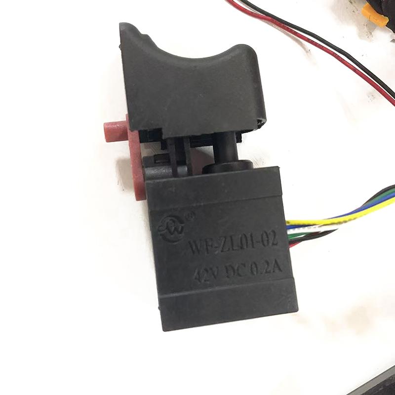 Подходит для Dayi 2106/161/169 Бесщеточный электрический привод гайковерта Бессенсорная сборка Угловая шлифовальная машина Аксессуары Переключатель платы управления двигателем