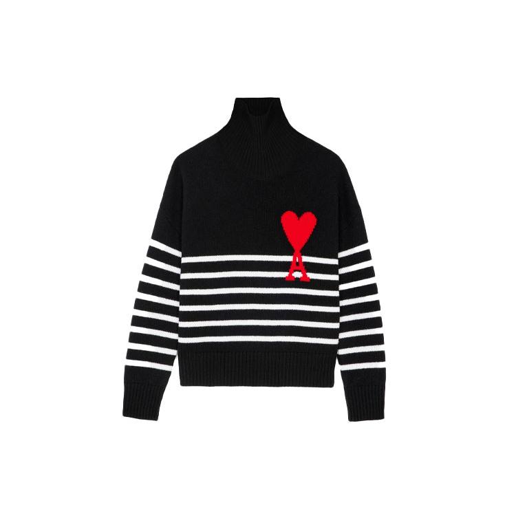 AMIPARIS FW21 Sweater Men's Black H21K229018-004