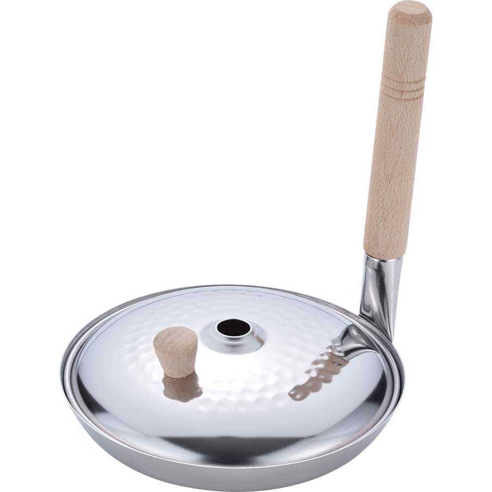 Вахей Фрейз (Сделано в Японии) Ояко Набэ (16см) с крышкой, нержавеющая сталь, подходит для индукционных плит, Washo (MA-9959)