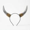 Pu Cosplay Hairband Ox Horn Halloween Hair Hoop Halloween Horns Headband  Masquerade Party