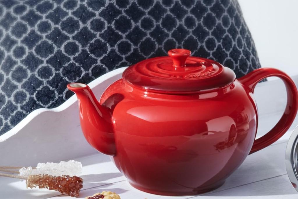 Чайный набор Le Creuset Rainbow из 5 предметов, Чайник, Чашки, Термостойкий, Подходит для микроволновой печи и посудомоечной машины [Официальный японский продукт]