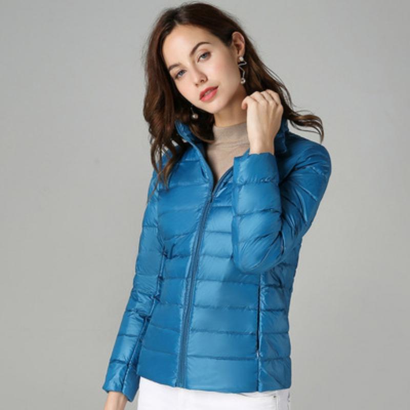 Down Jacket Women's Short Lightweight Thick Warm Slim Fashionable Jacket