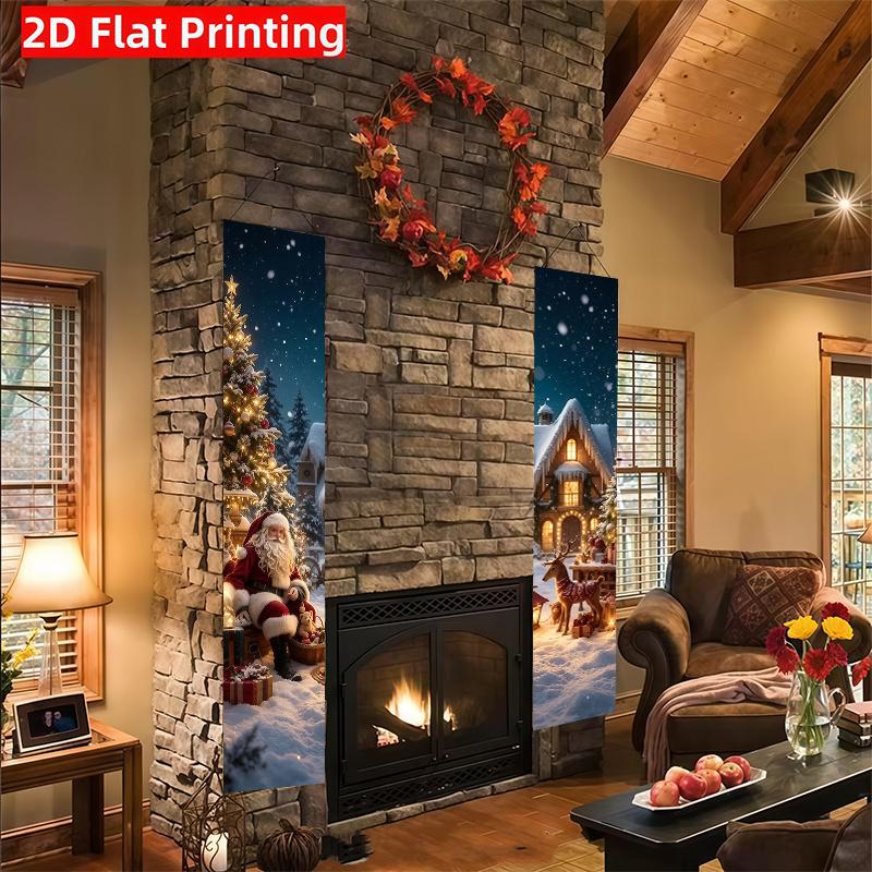 2pcs Chinese New Year & Wedding Elk Traditional Door Couplet