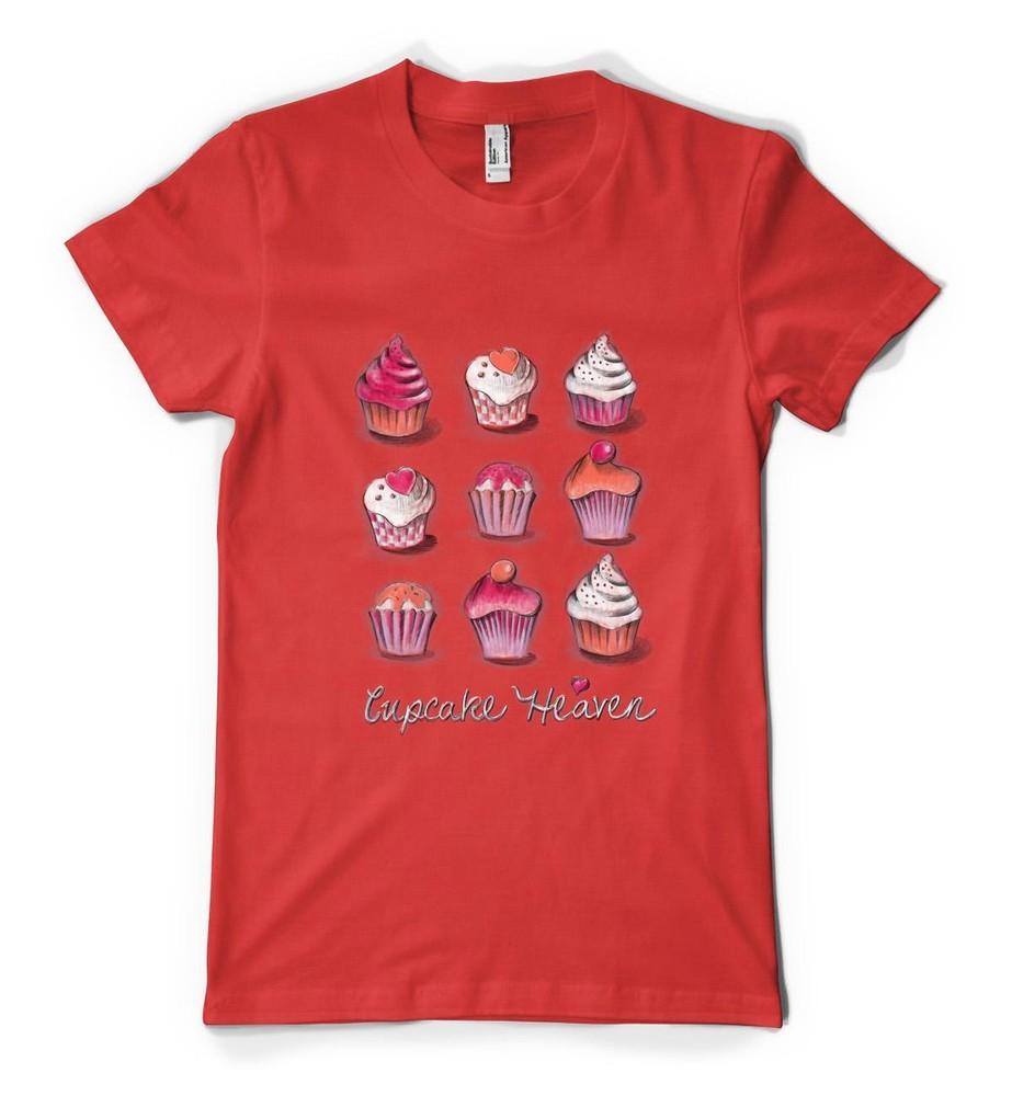 Bnwt Personalisation Cupcake Heaven Food Dessert Baking Adult And Kids TShirt