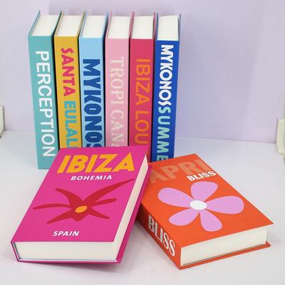 Праздничный стиль Открывающиеся Книги-муляжи Скандинавские Простые Книги-муляжи для Декорации Коробка для хранения Реквизит для фотосъемки Журнал Книги-модели