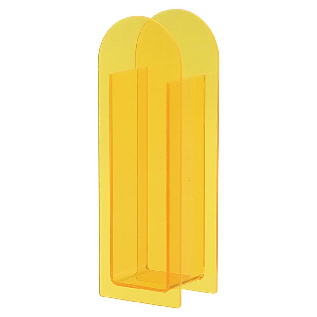 Креативная акриловая ваза Яркий цвет Стабильная декоративная основа