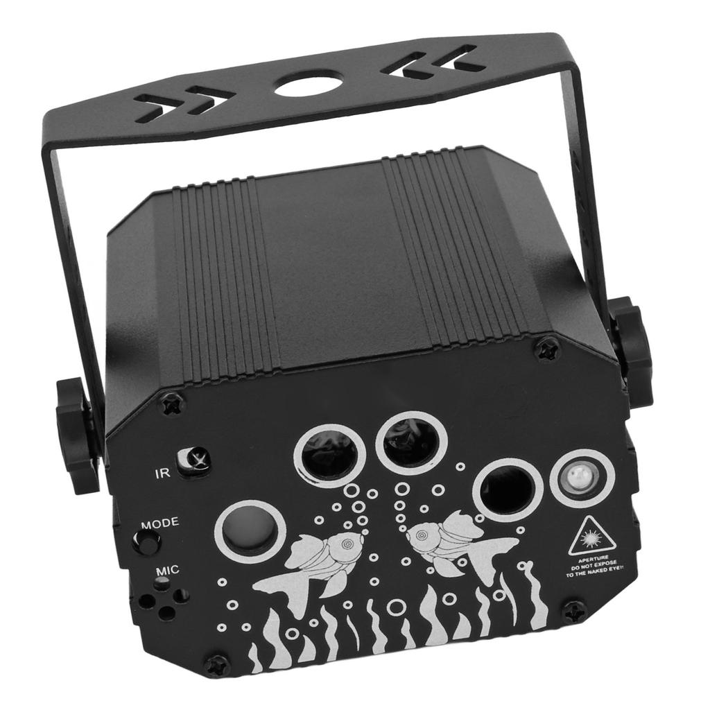 DJ Party Lights Stage Laser 3000mah USB Charging Sound Activated Laser Light with Remote Control for Club KTV Dance