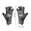 Рыболовные перчатки без пальцев с защитой от УФ-излучения UPF50+ Солнцезащитные перчатки для мужчин Каякинг Пеший туризм Гребля Вождение