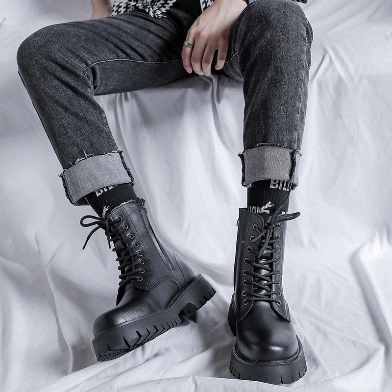 Extra Large Men's Martin Boots, Motorcycle Boots ins Boots