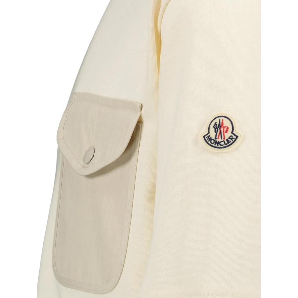 Moncler SS26 Pocket T-Shirt With Round Neck And Flap Pocket Men tops L10918C0003989AUG-060