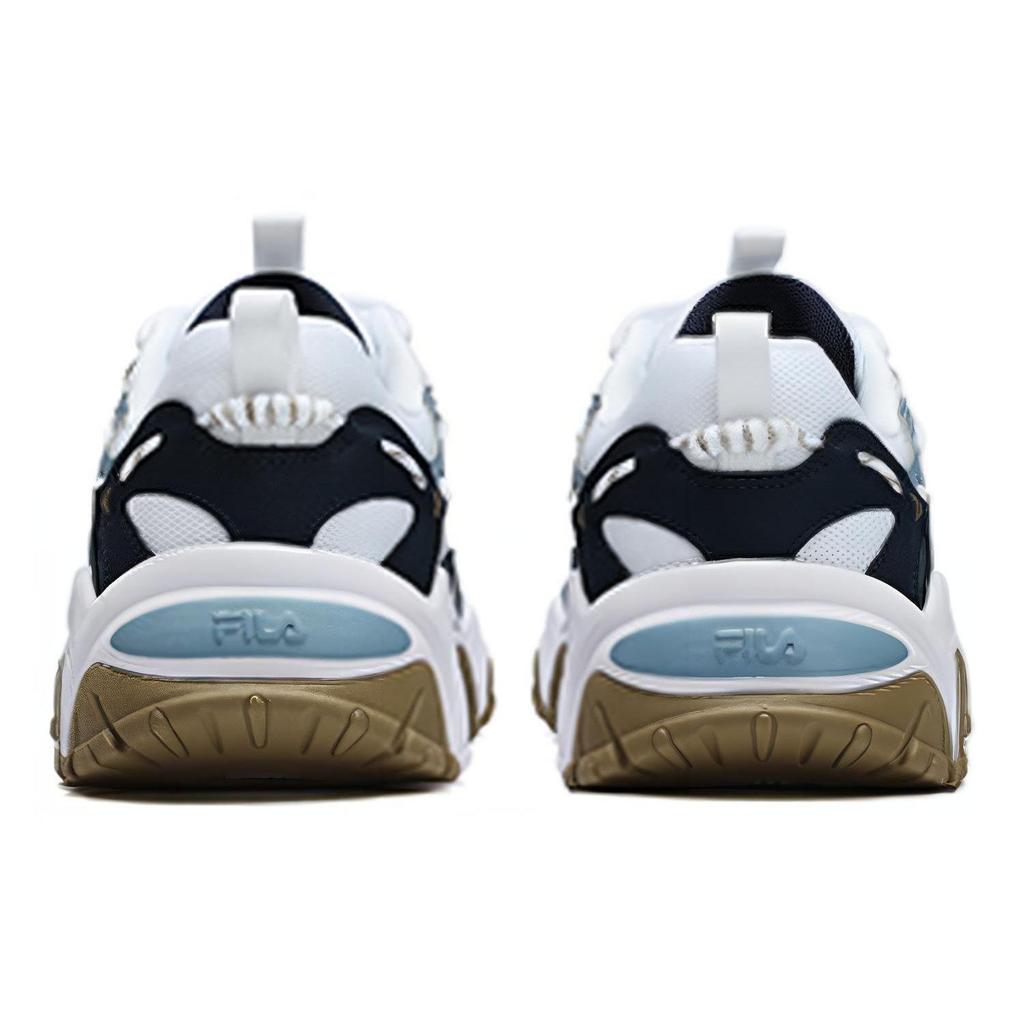Fila Мужские Chunky Dad Shoes Fluid 4 Белый Синий Черный F12M232127FWB