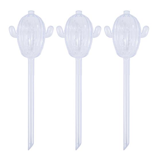 Yousheng Cactus Watering Globes Plant Self Watering Bulbs Transparent Automatic Watering Globes for Indoor Outdoor Plants Home Gardening