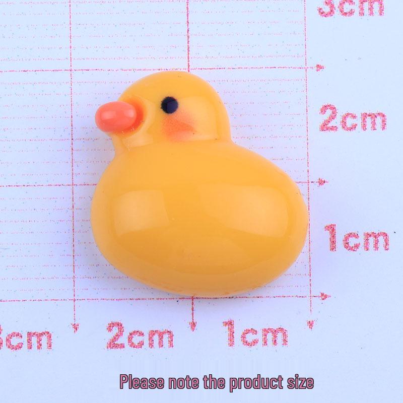 Мультяшный глянцевый кролик сердце DIY смола резинка для волос и аксессуары для магнита на холодильник