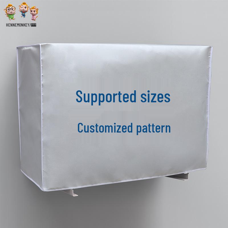 Nordic Style Wall-Mounted Air Conditioner Dust Cover for Gree, Midea, Haier Units