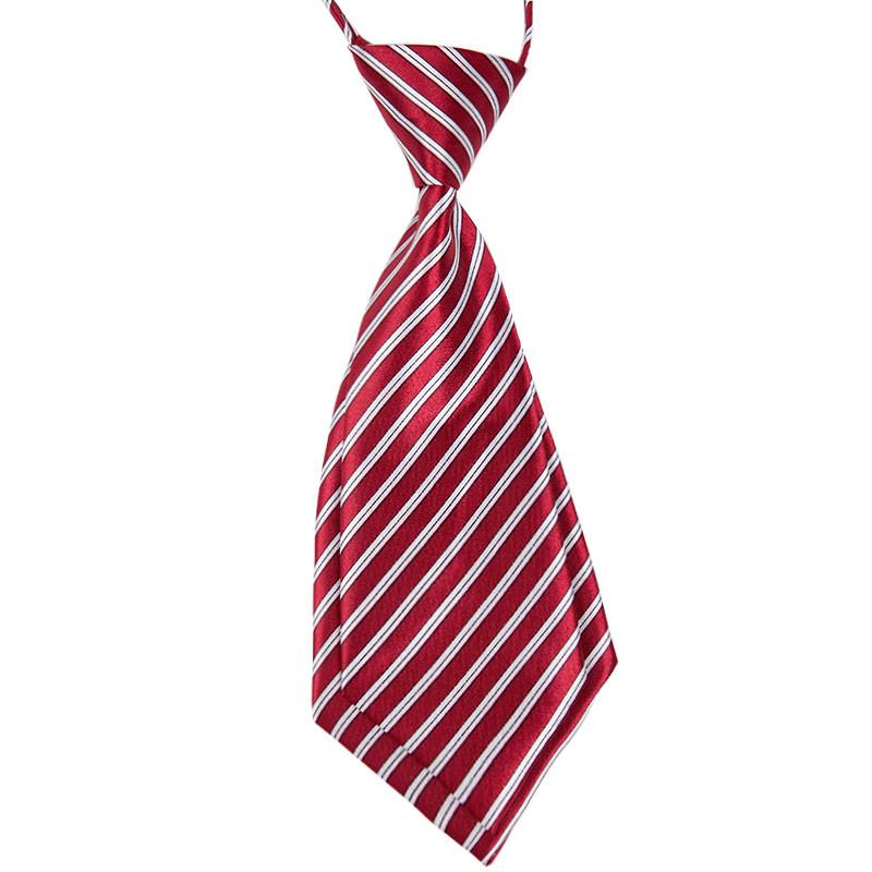 Детский галстук в полоску для школьной формы и офисной одежды
