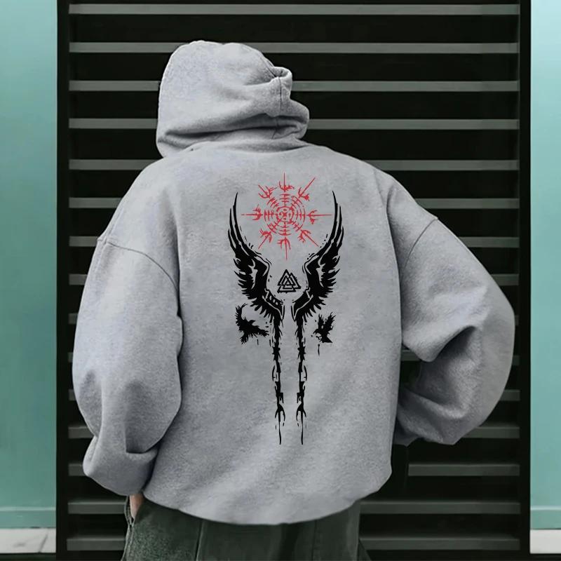 Hoodie for Man 2025 Fall/Winter New Arrival Hooded Sweatshirt Urban Casual Fashion Male Sporty Coats Men's Clothes