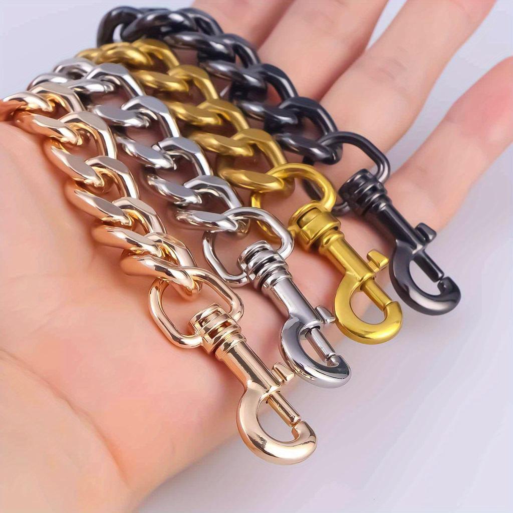Metal Aluminum Bag Chain Strap Handle Shoulder Crossbody Handbag Bag DIY Metal Replacement Chains Bag Parts Accessories