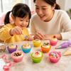 Food Grade Silicone Reusable Cupcake Liners Heat Resistant Muffin Pans  Mousse Desserts