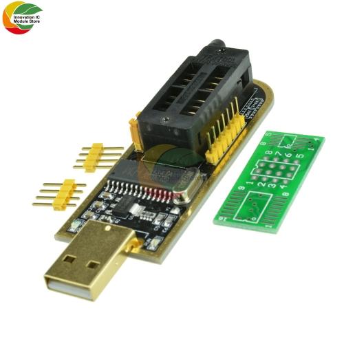 WCH341A 24 25 Серии EEPROM Flash BIOS USB Программатор Модуль SOIC8 SOP8 Тестовый Зажим Для EEPROM 93CXX / 25CXX / 24CXX DIY НАБОР
