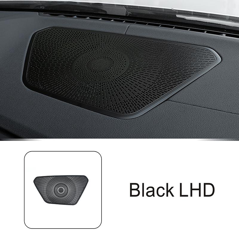 Для BMW 3 серии G20 G28 2020 2021 2022 LHD черная приборная панель аудио динамик рамка декоративная крышка отделка автомобиля стиль салона наклейка