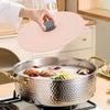 5Pcs Sealed Food Fresh Cover Anti-spill Tableware Pot Lid Universal Fresh Keeping Cover  Plates
