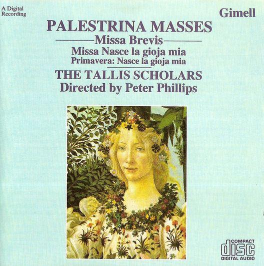 CD GIOVANNI PIERLUIGI DA PALESTRINA P Мессы Палестрины Missa BrevisМой CDGIM008 Gimell 1986 Великобритания Классическая Подержанная