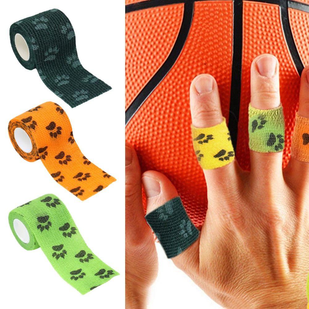 8 шт. 4,5 м Разноцветная лента для обертывания питомцев Самоклеящиеся наколенники Спортивный бандаж для питомцев Товары для питомцев