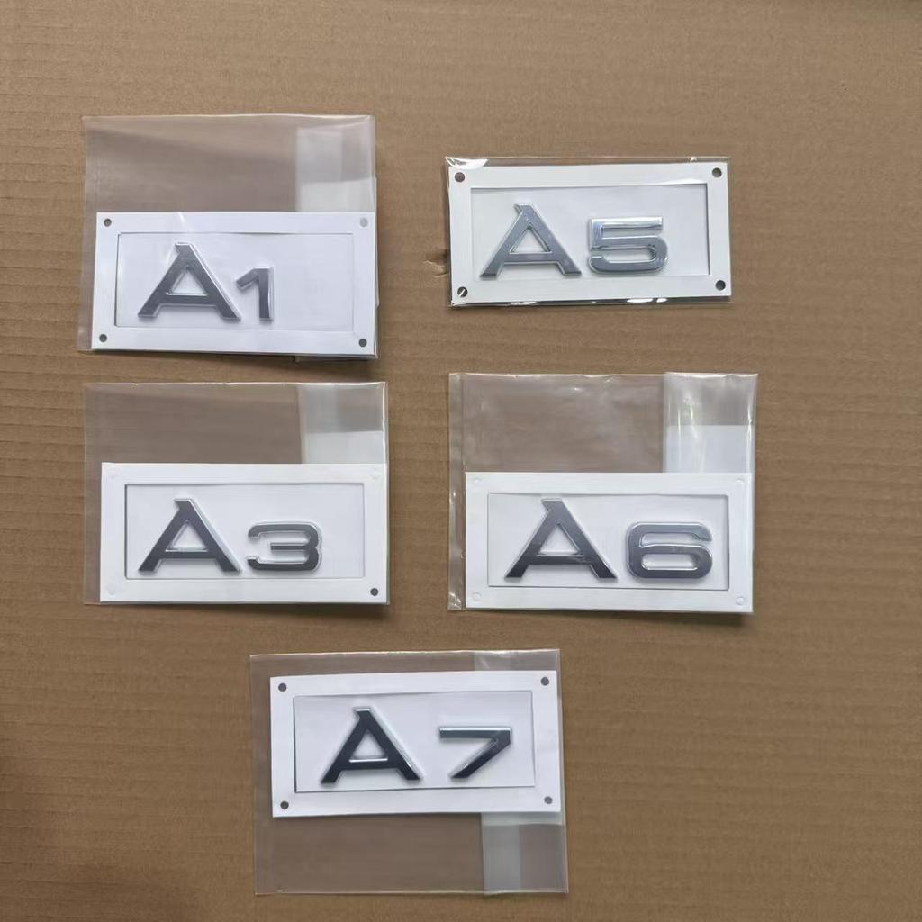 Compatible with Q3, Q4, Q5, Q7, Q8 models. Brand new black letter emblem, original quality guaranteed.
