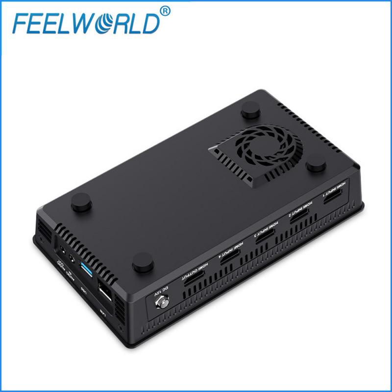FEELWORLD L2 PLUS Многокамерный видеомикшер с управлением хромакеем и прямым USB-подключением PTZ-камер.