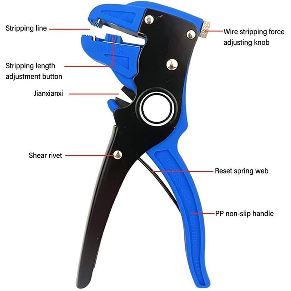 Quickstrip Wire Stripper, саморегулирующийся инструмент для зачистки проводов, автоматические кусачки для быстрой зачистки проводов