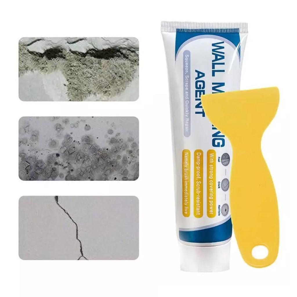 Быстросохнущее средство для фиксации стен, водостойкое эффективное средство для ремонта стен, эффективный крем для ремонта трещин на стенах в ванной комнате