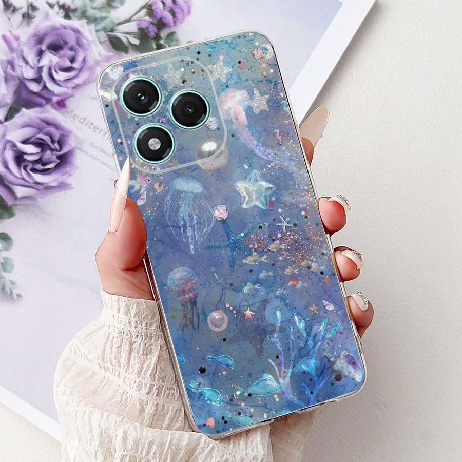 Phone Case for Honor 400 Lite ABR-NX1 Luxury New Painted Cover TPU Capa for Honor400Lite Soft Fundas 400 lite Bumper Shell