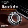 Спиннер из нержавеющей стали: Игрушка для снятия стресса с храповым стопорным кольцом
